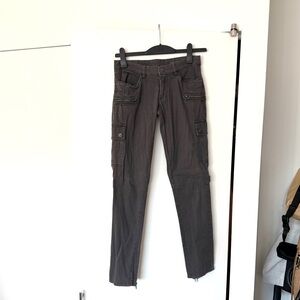 Blank NYC Charcoal Utility Pants